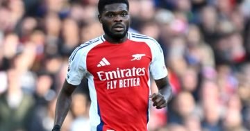 Arsenal handed Thomas Partey setback with injury announcement