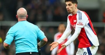 Arsenal have had fewer VAR overturns go their way than EVERY Premier League team