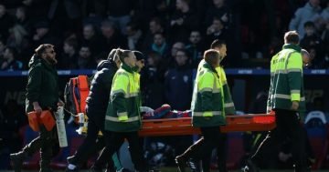 Crystal Palace's Jean-Philippe Mateta rushed to hospital after horror kung-fu kick vs Millwall