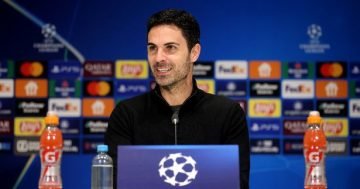 Every word Mikel Arteta said on Arsenal scoring seven at PSV, Odegaard and predicting the win