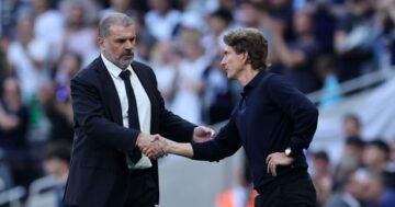 Ange Postecoglou, Thomas Frank, Tottenham, Daniel Levy