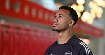 Declan Rice, Arsenal, Gabriel Magalhaes, ข้อความ