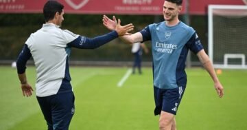 Mikel Arteta, Arsenal, pre-season training, Declan Rice, ลอนดอน