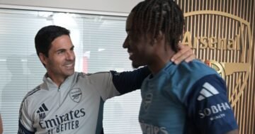 Mikel Arteta, Noni Madueke, Arsenal, AC Milan, นัดอุ่นเครื่อง