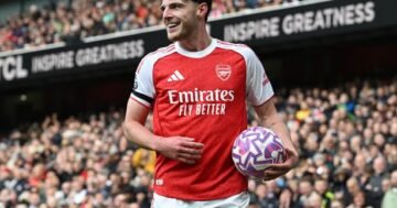 Declan Rice, ข้อความ, อาการบาดเจ็บ, อาร์เซนอล, เวสต์แฮม